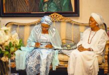 First Lady Sen. Oluremi Tinubu Pays Condolence Visit to Ojora Family