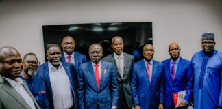 GOV. SANWO-OLU HOSTS LSSTF-ORGANISED PRIVATE BREAKFAST MEETING WITH TOP CHIEF EXECUTIVE OFFICERS, AT THE GEORGE HOTEL, IKOYI, LAGOS ON FRIDAY, JANUARY 30, 2026